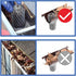 10 Pack Gutter Guards - 3.5 Inch Gutter Downspout Guard, Expandable Aluminium Filter Strainers for Blocking Leaves and Debris, Gutter Strainer Pro...