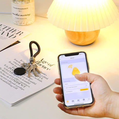 Smart Anti Loss Device Key Finder Locator GPS, Portable Bluetooth Finders Tracker Device with Key Ring for Kids Dog Pet Cat Wallet Luggage...