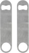 Heavy Duty Stainless Steel Flat Bottle Opener, 2 Pack Beer Bottle Opener for Kitchen, Bar or Restaurant...