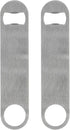 Heavy Duty Stainless Steel Flat Bottle Opener, 2 Pack Beer Bottle Opener for Kitchen, Bar or Restaurant...
