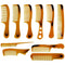 10 Pcs Hair Comb Set for Women,Wide Tooth Detangling Hair Comb Hair Styling Comb,Medium Tooth Comb-Detangling Hair Combs for All Hair Types & Styl...
