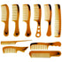 10 Pcs Hair Comb Set for Women,Wide Tooth Detangling Hair Comb Hair Styling Comb,Medium Tooth Comb-Detangling Hair Combs for All Hair Types & Styl...