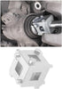 Car Cube Brake Caliper Compression Tool,Durable Steel Brake Caliper Tool Fits 3/8" Square Driver,Universal Car Accessories Car Rear Disc Brake Pis...