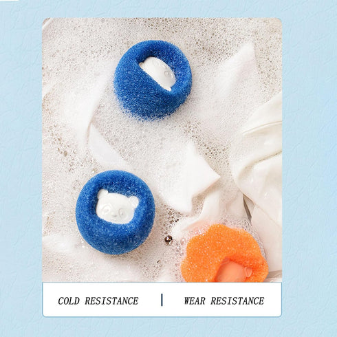 10 Pcs Box-Packed Pet Hair Remover for Laundry, Laundry Pet Hair Catcher, Washing Machine Hair Catcher, Washing Balls Dryer Balls for Clothing Dog...