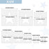 Large Star Stencil for Painting Template 5 Point Star Template Reusable Plastic Stencils,for Home Decoration Arts Paper Fabric Flag(8 Sizes)...