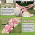 FEimaX Dog Harness No Pull Soft Padded Dog Vest with 3 Leash Clips and Easy Control Handle Reflective Adjustable No Choke Pet Harnesses for Medium...