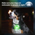 LEIFIDE 4 Pack Dog Collar Lights for Night Walking Rechargeable LED Pet Lights Waterproof Dog Safety Collar Lights for Pets Running Climbing Campi...