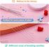37Pcs Beading Needle Set for Jewelry Making, 30Pcs Big Eye Beading Needles with Threader, Beading Embroidery Needles with Needle Bottle and Bracel...