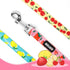 azuza 3 Pack Fruit Design Nylon Dog Leashes Strong & Durable Basic Dog Leash with Easy to Use Collar Hook for Small Dogs, S (6FT,5/8")...