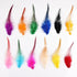120pcs 5-7" Feathers for Crafts?Saddle Hackle Feather?Rooster Feathers Bulk for Wedding Home Party, Dream Catcher Supplies and DIY Crafts(12 color...