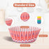 400pcs Paper Cupcake Liners - Standard Size 2 Inches Muffin Liners - 4 Colors Sunflower Patterns Baking Cups Cupcake Wrappers, Model BK009...