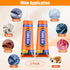 2 Pack Fabric Glue Permanent, 60ML/2.02oz Washable Clear Clothing Glue, Super Fabric Glue for Rhinestones, Patches, Clothes, Denim, Leather, Polye...