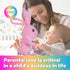 On-The-Go Pull Down Hanging Music Soothing Musical Pulldown Toys 3-in-1 Infant Play Mat for Tummy Time?Accompanying Sleep, Lullaby, Pink Rabbit?Mu...