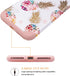 Fingic Pineapple Floral Ultra Slim Case Hard PC Soft Rubber Anti-Scratch Shockproof Protective Case Cover for iPhone 7/8 Plus (Pink02)...