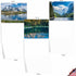 The Best Card Company - 20 Landscape Nature Note Cards Blank (4 x 5.12 Inch) (10 Designs, 2 Each) - Reflections AM1728OCB-B2x10...