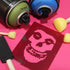 Stencil Stop Misfits Crimson Ghost Skull Stencil - Reusable for DIY Projects, Painting, Drawing, Crafts - 14 Mil Mylar Plastic (6 Pack (2", 3", an...