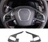 Soft Carbon Fiber Steering Wheel Button Cover Sticker Fit for Chevrolet Corvette C8 2020-2024, Car Steering Wheel Panel Protection Frame Molding S...