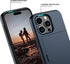Nvollnoe Compatible with iPhone 15 Pro Case with Card Holder Heavy Duty Protective Dual Layer Shockproof Hidden Card Slot Slim Wallet Phone Cover ...