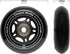 Flux 2 76mm RipStik Wheels 85A for Ripsurf Caster Board, RipStik Wave Board, or Crazy Cart Wheels Replacement, 2 Pack with Bearings...