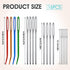 TIESOME16pcs Large-Eye Needle Set, Stainless Steel Darning Needle Yarn Knitting Needles Sewing Needles Wool Needle Hand Knitting Needles Sewing Kn...