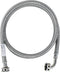 Certified Appliance Accessories Washing Machine Hose with 90 Degree Elbow, Hot or Cold Water Supply Line, 6 Feet, PVC Core with Premium Braided St...