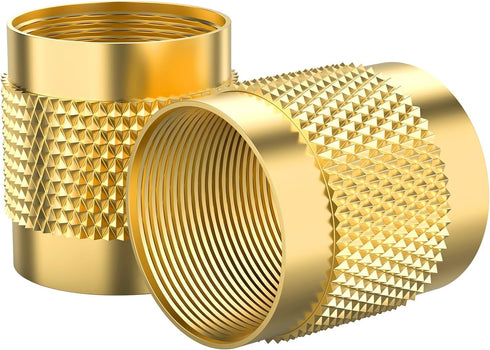 25 Pcs 1/4" Flare Cap, Round Brass W/Neoprene O Ring Seal, Plumbing, HVAC, Fittings & Valves Flare Tube Fittings Caps...
