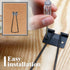 5 Pcs Easel Back, 4.39” Iron Picture Frame Easel Back, Photo Frame Easel Back Stand with Screws & Screwdriver (Black)...