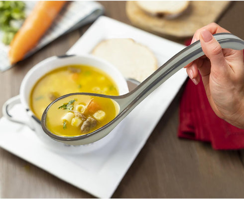 Asian Soup Spoon Ceramic Soup Spoon Long Handle, Japanese Soup Spoon for Pho, Wonton, Noodles, Dumplings, Chinese Ceramic Spoons Ramen Spoon, Set ...