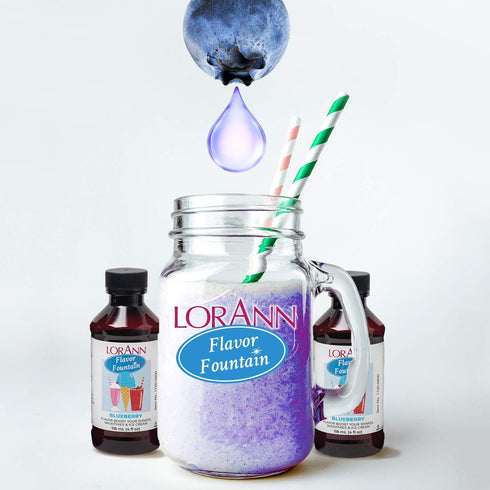 LorAnn Blueberry Flavor Fountain, 4 oz Bottle...