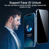 UMTITI Anti-peep Anti-Spy Privacy Magnetic Case for iPhone 13, Full Body with Built-in Screen Protector Magnetic Clear Back Metal Bumper Double-Si...