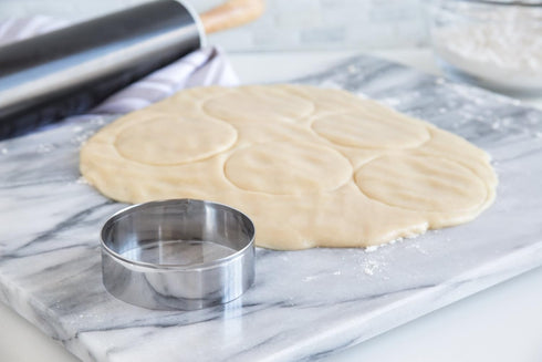 Fox Run Circle Cookie Cutter, 3-Inch, Stainless Steel...