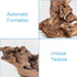 Aquarium Driftwood Natural Aquarium Decoration Tree Trunk with Rockery View Driftwood Landscaping Decoration Dead Wood Root Decor Hideouts (Random...