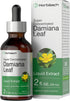 Horbaeach Damiana Leaf Herb Liquid Extract | Alcohol Free | 2 fl oz | Vegetarian, Non-GMO & Gluten Free Tincture...