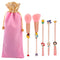 Anime Alice in Wonderland Makeup Brushes - Foundation Blending Powder Eyeshadow Contour Concealer Blush Cosmetic Makeup Tool Brush (Alice Makeup B...