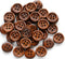 200PCS 5/8 Inch (15mm) Brown Color Wooden Buttons DIY Crafts Button Sewing Project...