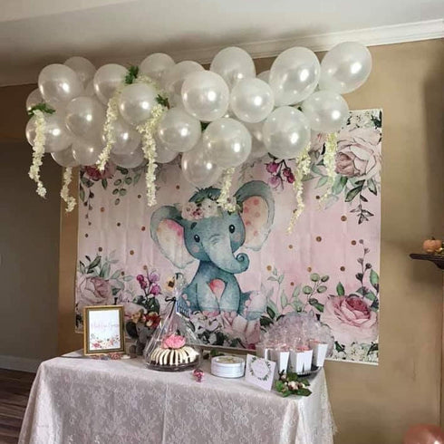 Fayoo White Balloons, 12 Inch White Metallic Balloon Party Decoration for Baby Shower, Christmas Decorations, Birthdays, Bridal Shower, Valentine’...