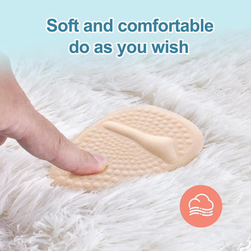 Heel Pads for Shoes, Metatarsal Pads Women, Ball of Foot Cushions for High Heels, Shoe Inserts for Women All Day Pain Relief and Comfort One Size ...