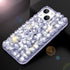 Bonitec Compatible with iPhone 13 Case for Women 3D Glitter Sparkle Bling Case Luxury Shiny Crystal Rhinestone Diamond Bumper Clear Gems Cute Prot...