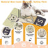 Sisal Cat Scratcher Mat Wall Mounted, 15.7 X 23.6 Inch Natural Sisal Cat Scratch Pad, Durable and Shedding-Resistant Cat Scratching Surface, Prote...