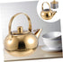 1pc Stainless Steel Pot Cast Iron Pot Stainless Steel Stove Top Kettle Cast Iron Teapot Kettle with Strainer Large Capacity Kettle Kung Fu Tea Ket...