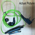 Walkie Talkie Earpiece with Mic, 2Pin 2.5mm&3.5mm Single Wire Headphone Universal Walkie Talkie Headset Suitable for K Head 2pin walkie Talkie Rad...
