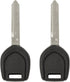 Keyless2Go Replacement for New Uncut Transponder Ignition Car Key MIT13-PT (2 Pack)...