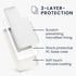 kwmobile Case Compatible with Samsung Galaxy S21 Case - TPU Silicone Phone Cover with Soft Finish - White Matte...