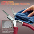 MIG Welding Pliers 8'' Multifunction Carbon Steel Welpers with Insulated Handle, Drop Forged Long Nose Pliers Wire Cutting Pliers Welding Tools fo...
