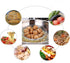 Tenta Kitchen Stainless Steel Wire Strainer, Bamboo Handle (M Size, Over 6 Inch)...