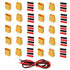 XT60 XT-60 Connectors with 2M 14 AWG Silicone Wire, XT60 Cable Set with 5mm Heat Shrink Tube for DIY Custom RC Lipo Battery Drone Car Boat (10 Pai...
