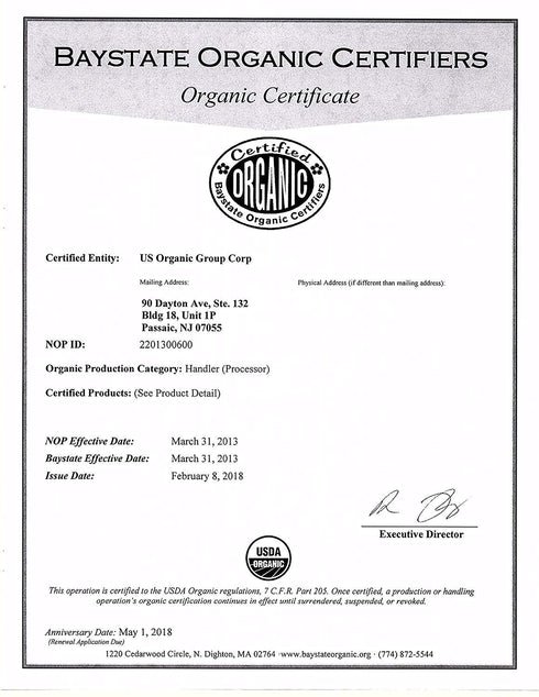 US Organic Macadamia Nut Oil Unrefined Virgin, Certified Organic, Pure & Natural, Cold Pressed, Sourced in Kenya, in Amber Glass Bottle w/Glass Ey...