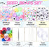 2mm Bracelet Making Kit Beads,20160pcs Glass Beads for Jewelry Making, Pastel Macaron Small Beads for Earring Necklace Ring Making with Alphabet L...