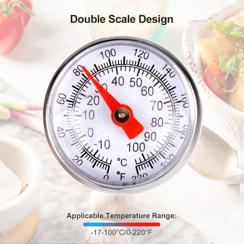 Meat Thermometer for Grilling, Food Thermometer for Cooking, Milk, Meat Thermometers for Grilling Cooking, Kitchen Instant Read Thermometer, Pocke...
