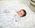 SwaddleDesigns Softest Cotton Muslin Fitted Crib Sheet/Toddler Sheet for Baby Boy & Girl, Blue & Sterling Starshine...